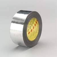 High-Temperature Aluminum Foil/Glass Cloth Tape, 12 mm (1/2") W x 33 m (108') L Southpoint Industrial Supply