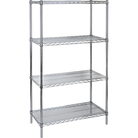 Chrome Wire Shelf Units