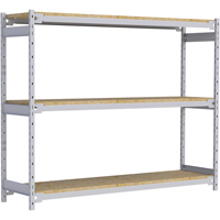 &eacute;tag&egrave;re-classeur de grande largeur, Acier, 3 Tablettes, 72" la x 18" p x 60" h Southpoint Industrial Supply