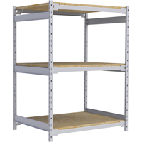 &eacute;tag&egrave;re-classeur de grande largeur, Acier, 3 Tablettes, 42" la x 32" p x 60" h Southpoint Industrial Supply