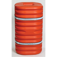 Column Protector, 6" Inside Opening, 24" L x 24" W x 42" H, Orange RN043 | Southpoint Industrial Supply