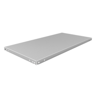 Slotted Angle Shelf, Galvanized Steel, 36" W x 18" D Southpoint Industrial Supply