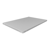 Slotted Angle Shelf, Galvanized Steel, 36" W x 24" D Southpoint Industrial Supply