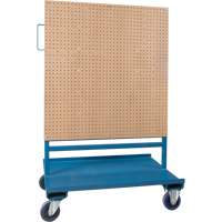 Bin/Pegboard Combo Rack, Double-sided, 38" W x 24-1/2" D x 55" H RN555 | Southpoint Industrial Supply