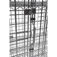 Chariot de s&eacute;curit&eacute;, Chrom&eacute;, 48" x 69" x 24", Capacit&eacute; 500 lb Southpoint Industrial Supply