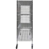 Chariot de s&eacute;curit&eacute;, Chrom&eacute;, 60" x 69" x 24", Capacit&eacute; 500 lb Southpoint Industrial Supply