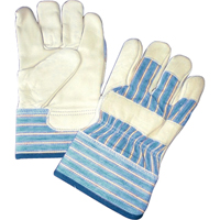 Lined Gloves, One Size, Grain Cowhide Palm, Cotton Fleece Inner Lining SA621 | Southpoint Industrial Supply