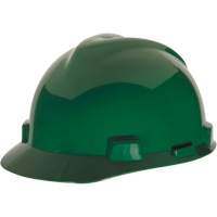 V-Gard<sup>®</sup> Slotted Hard Hat, Pinlock Suspension, Green SAF963 | Southpoint Industrial Supply