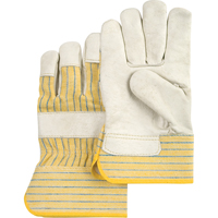 Standard-Duty Dry-Palm Fitters Gloves, X-Large, Grain Cowhide Palm, Cotton Inner Lining Southpoint Industrial Supply
