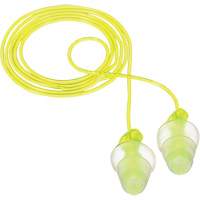E-A-R Tri-Flange Reusable Earplugs, Corded, Bulk - Polybag, 26 dB NRR, One-Size Southpoint Industrial Supply