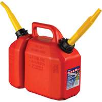 Combo Jerry Can Gasoline/Oil, 2.17 US Gal/8.25 L, Red, CSA Approved/ULC SAK857 | Southpoint Industrial Supply