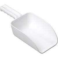 Small Hand Scoop, Plastic, White, 32 oz. SAL491 | Southpoint Industrial Supply