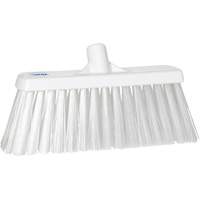 Food Hygiene Broom, 11.7"x3", Polyester, White SAL504 | Southpoint Industrial Supply