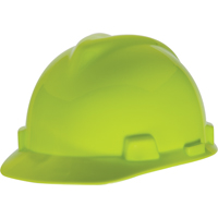 V-Gard<sup>®</sup> Protective Caps - 1-Touch™ suspension, Quick-Slide Suspension, High Visibility Lime-Yellow SAM581 | Southpoint Industrial Supply
