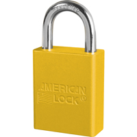 A1105 Padlock, Safety Padlock, Keyed Alike, Aluminum, 1-1/2" Width SGP584 | Southpoint Industrial Supply