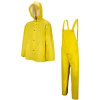 Lightweight Flame Retardant Rainsuit, 5X-Large, High Visibility Yellow Southpoint Industrial Supply
