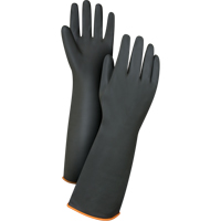 Gants de poids lourd pour la manipulation de produits chimiques, Taille Grand/9, 18" lo, Latex de caoutchouc, 30 mils Southpoint Industrial Supply