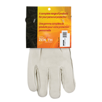 Standard-Duty Winter-Lined Driver's Gloves, 2X-Large, Grain Cowhide Palm, Fleece Inner Lining Southpoint Industrial Supply