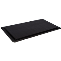 Ergo-Ease Mats, Ribbed, 2' x 10' x 7/8", Black, Rubber/Sponge Southpoint Industrial Supply