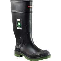 Bottes industrielles tout temps Enduro, Caoutchouc, Embout Acier, Pointure 8, Semelle R&eacute;sistant aux perforations Southpoint Industrial Supply