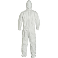 Hooded Coveralls, 4X-Large, White, Tyvek&reg; 400 Southpoint Industrial Supply