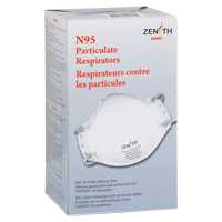 Particulate Respirators, N95, NIOSH Certified, Medium/Large Southpoint Industrial Supply