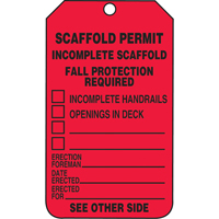 Inspection Tags, Cardstock, 3-1/8" W x 5-7/8" H, English Southpoint Industrial Supply
