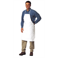 Apron, Tyvek&reg; 400, White, 28" W x 36" L Southpoint Industrial Supply