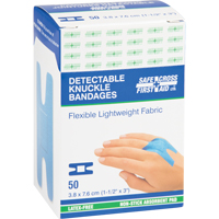 Bandages, Knuckle, 3", Fabric Metal Detectable, Sterile Southpoint Industrial Supply