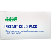Instant Compress Packs, Cold, Single Use, 4" x 6" SAY517 | Southpoint Industrial Supply