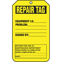 Inspection Tags, Cardstock, 3-1/8" W x 5-7/8" H, English Southpoint Industrial Supply