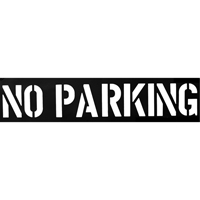 Parking Lot Stencils, English, 12" Southpoint Industrial Supply