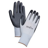 Gants l&eacute;gers enduits et respirants, 9/Grand, R&ecirc;vetement Mousse de nitrile, Calibre 13, Enveloppe en Polyester Southpoint Industrial Supply
