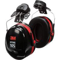 Serres-t&ecirc;tes de s&eacute;rie Peltor Optime 105, Fixation pour casque, 27 NRR dB Southpoint Industrial Supply
