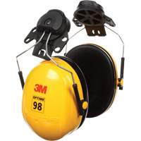 Serres-t&ecirc;tes de s&eacute;rie Peltor Optime 98, Fixation pour casque, 23 NRR dB Southpoint Industrial Supply