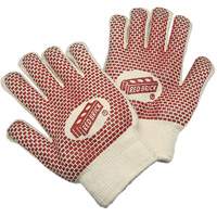 Red Brick&reg; Reversible Terrycloth Gloves, Cotton, Double Sided, 10 Gauge, Large Southpoint Industrial Supply