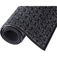 Tapis de couloir Tire-Track, Essuie-pieds/grattoir, 4' x 6' x 3/8", Charbon Southpoint Industrial Supply