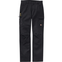 Performance Shop Pants, Canvas/Cotton/Polyester, Black, Size 30, 37 Inseam Southpoint Industrial Supply