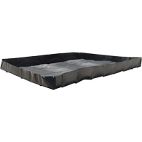 Economy Berms, 119 gal. Capacity, 4' W x 4' L x 12" H, L-Bracket Southpoint Industrial Supply