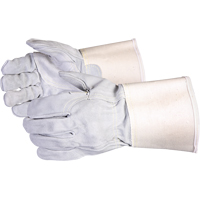 Gants r&eacute;sistant &agrave; la coupure de qualit&eacute; sup&eacute;rieure pour ajusteur Endura , Moyen, Paume en Cuir de vache refendu Southpoint Industrial Supply