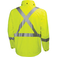 Narvik Rainwear - Jacket, Polyester, High Visibility Lime-Yellow, Small Southpoint Industrial Supply