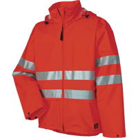 Narvik Rainwear - Jacket, Polyester, High Visibility Orange, Small Southpoint Industrial Supply
