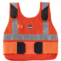 6215HV Phase Change Cooling Vests, Small/Medium, Orange Southpoint Industrial Supply