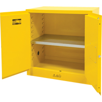 Flammable Storage Cabinet, 22 gal., 2 Door, 35" W x 35" H x 22" D Southpoint Industrial Supply