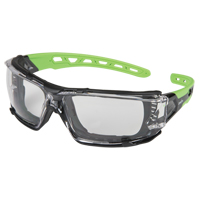 Z2500 Series Safety Glasses with Foam Gasket, Clear Lens, Anti-Scratch, ANSI Z87+/Meets/Exceeds CSA Z94.3 Southpoint Industrial Supply