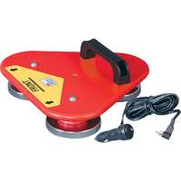 Support porte-drapeau Safety Whip, Fixation Aimant Southpoint Industrial Supply