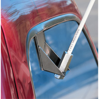 Tiges de s&eacute;curit&eacute; pour travaux l&eacute;gers Safety Whip, Fixation Fen&ecirc;tre, Hauteur 5', Orange Southpoint Industrial Supply