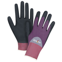 Gants enduits de premi&egrave;re qualit&eacute; ZX-2, 8/Moyen, R&ecirc;vetement Nitrile/Mousse de nitrile, Calibre 18, Enveloppe en Nylon Southpoint Industrial Supply