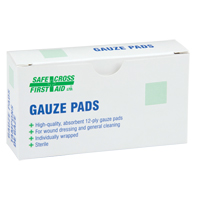 Gauze , Pad, 3" L x 3" W, Sterile, Medical Device Class 1 Southpoint Industrial Supply
