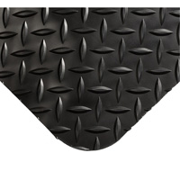 Smart Mats No.497, Diamond, 4' x 10' x 1", Black, PVC/Urethane Southpoint Industrial Supply